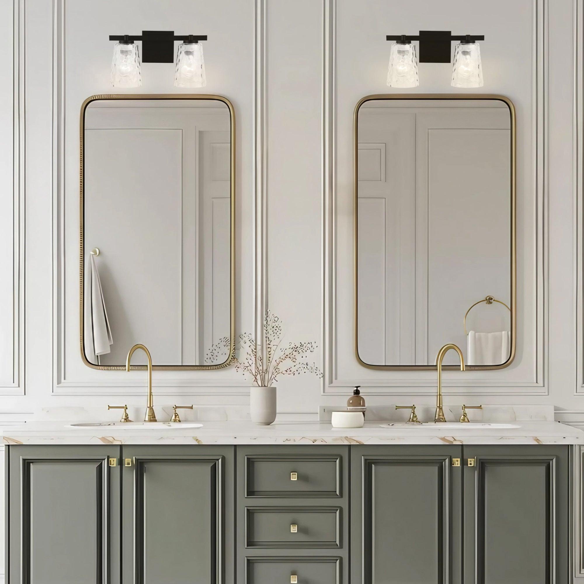 Radiance Modern 2-Light Dimmable Vanity Light