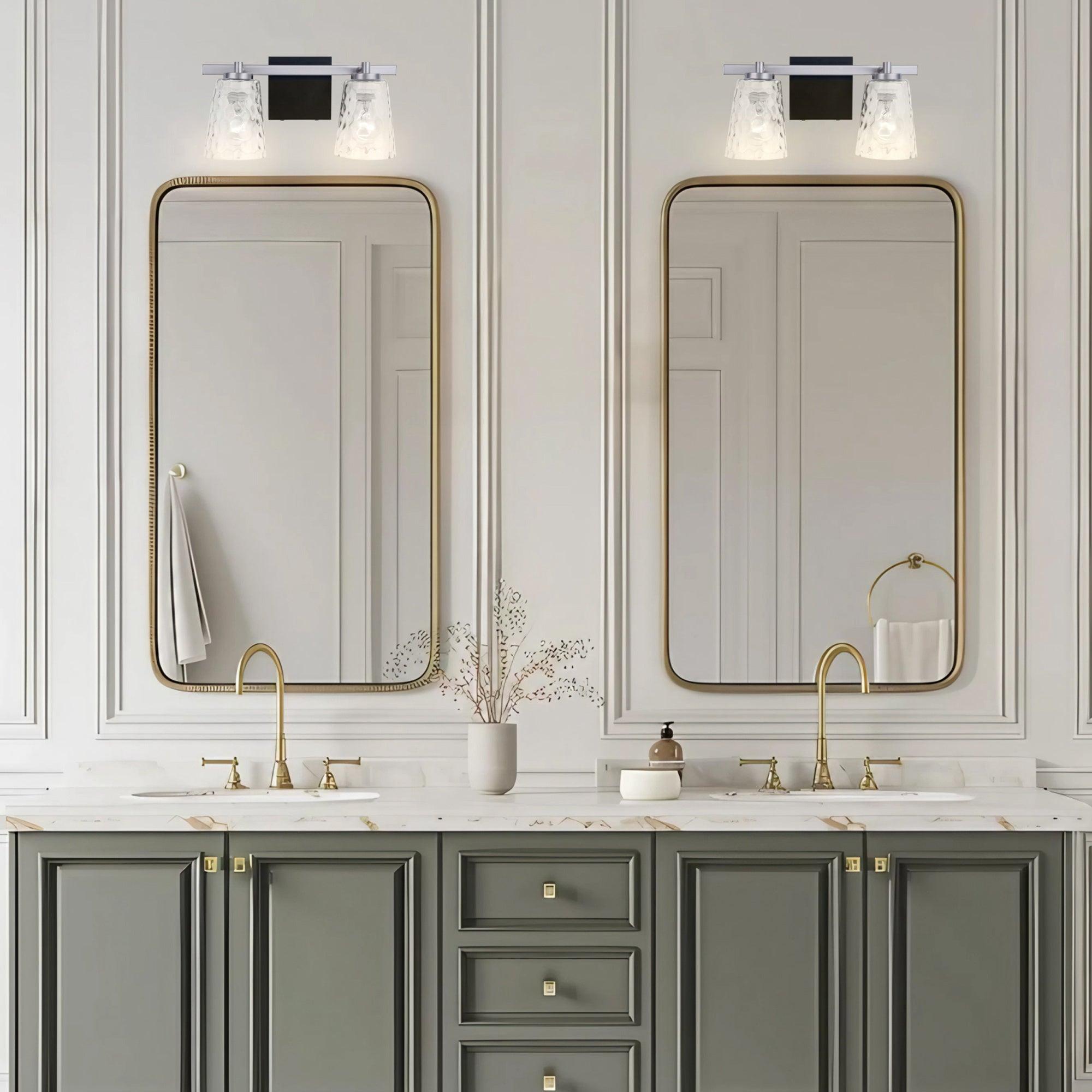 Radiance Modern 2-Light Dimmable Vanity Light