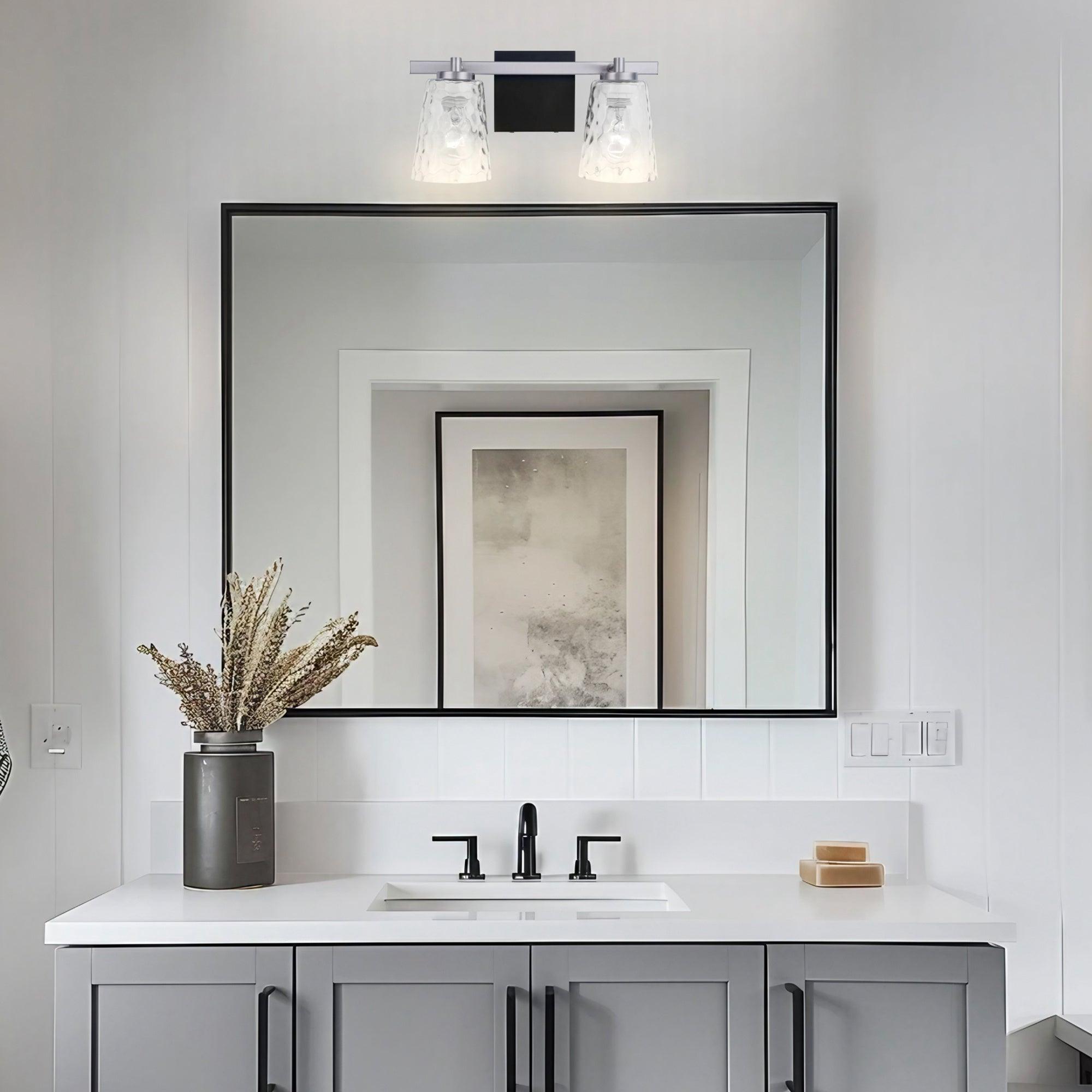 Radiance Modern 2-Light Dimmable Vanity Light