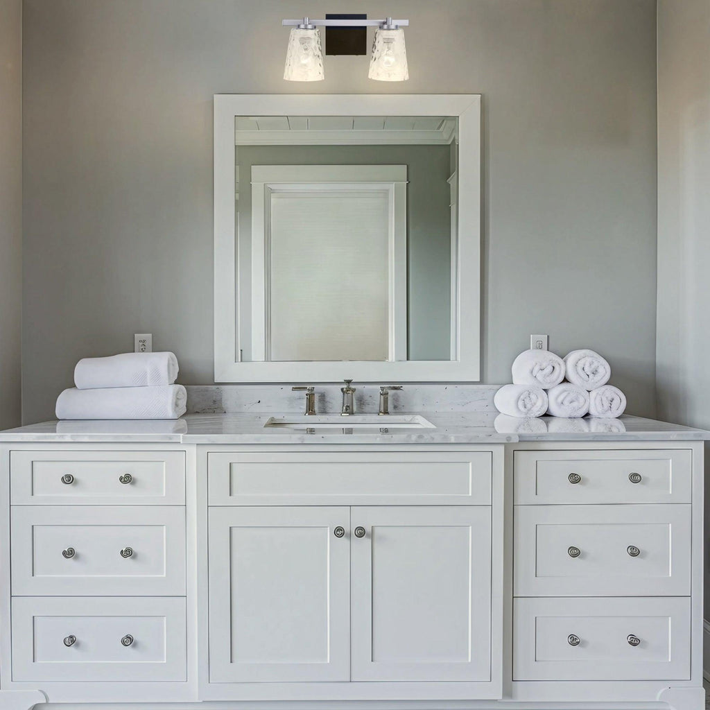 Radiance Modern 2-Light Dimmable Vanity Light