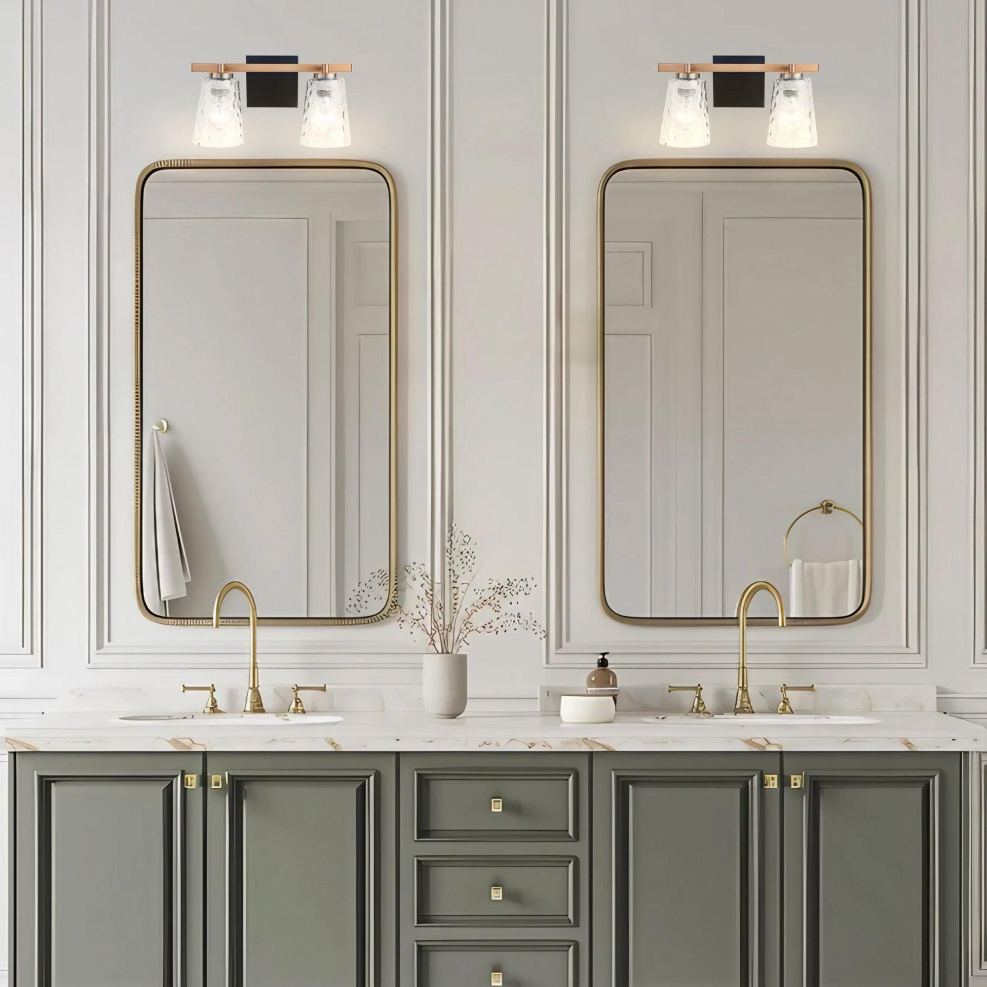 Radiance Modern 2-Light Dimmable Vanity Light