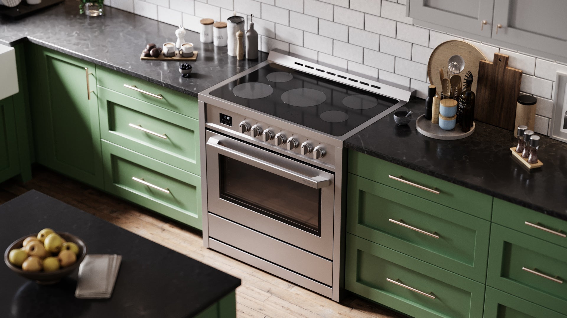 Rangaire 36" Electric Range Convection Oven Freestanding Stainless Steel RRE361TS