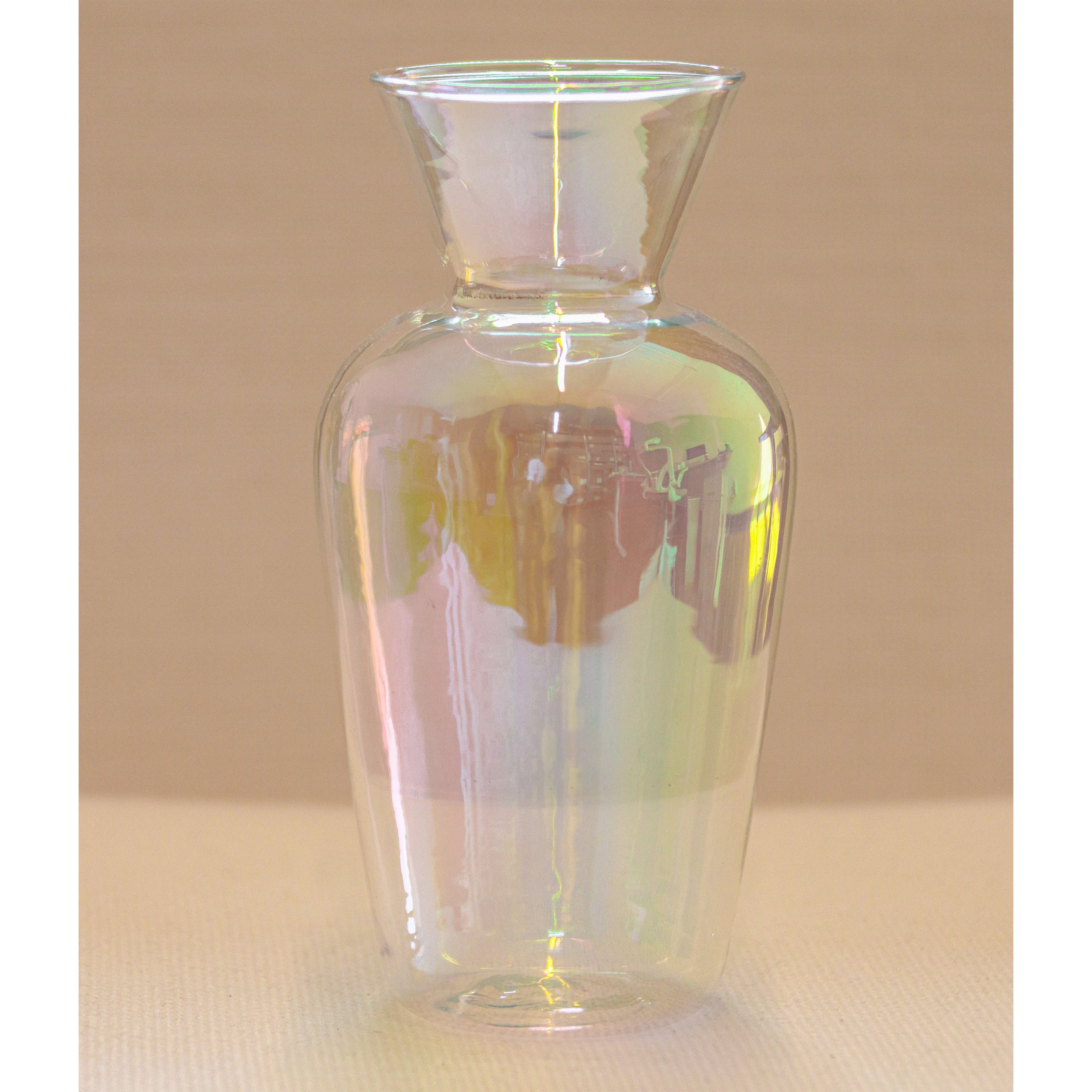Rainbow Prism Vase - Pair