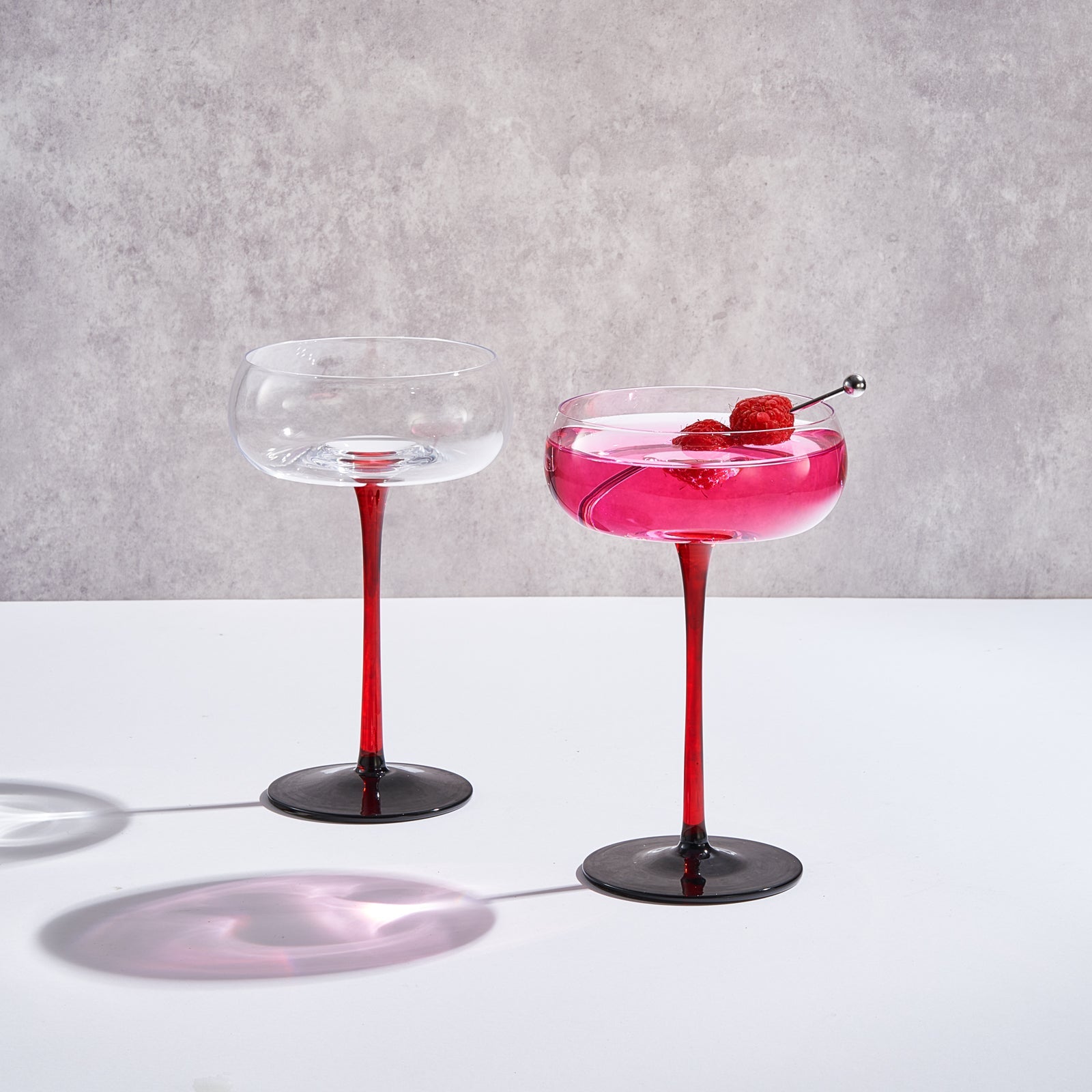 Venice Champagne Coupe, Cocktail Glassware, Set of 2