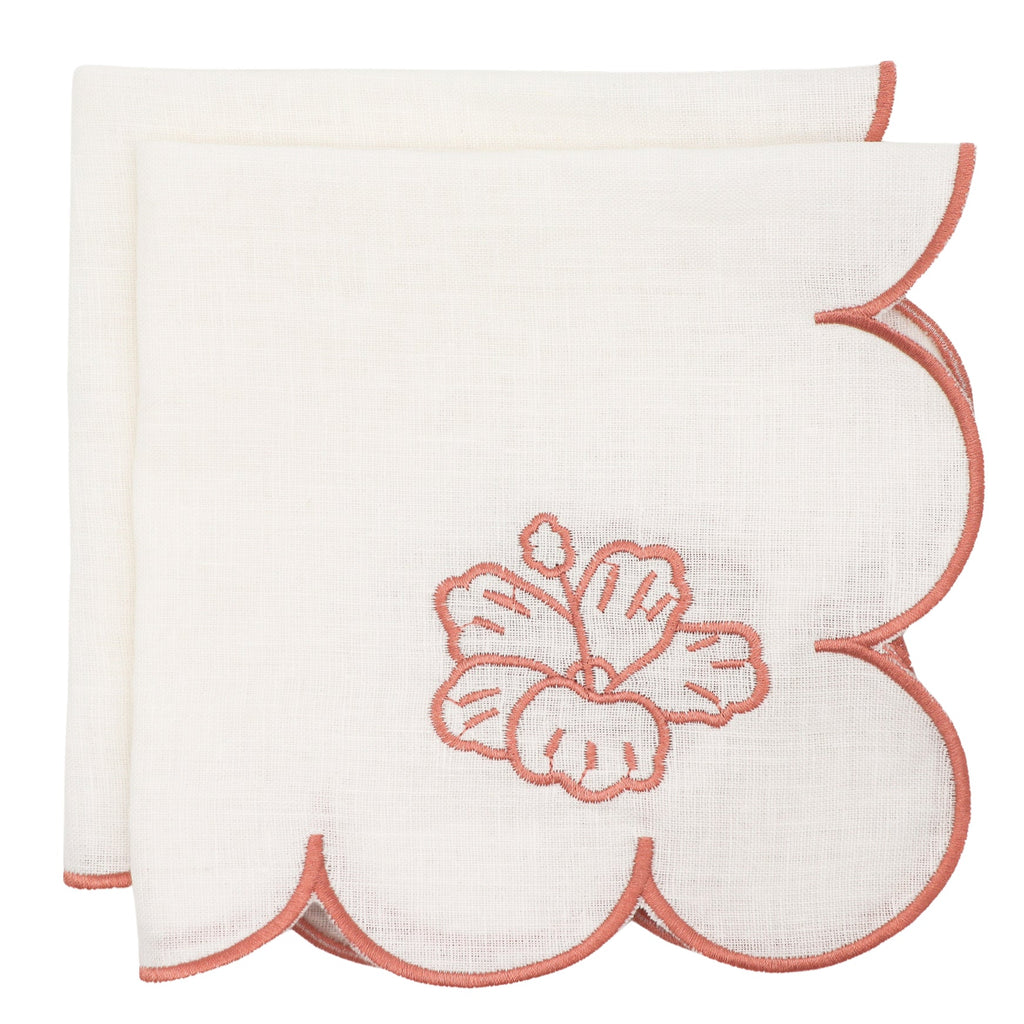 Rosette Ivory Napkin - Set of 4