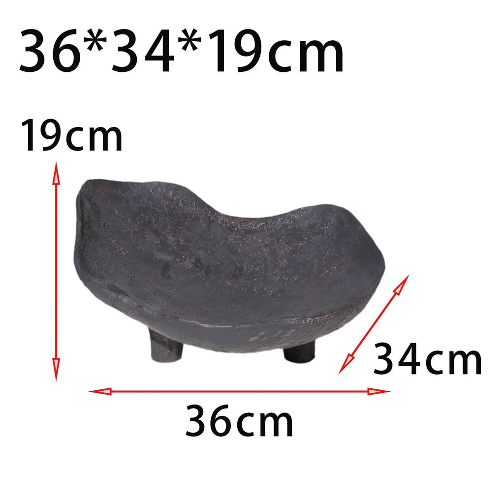 Fruit Tray Food Snack Serving Plate Party Ornaments Key Bowl Coffee Table Living Room Kitchen Counter Fruit Bowl Fruit Plate