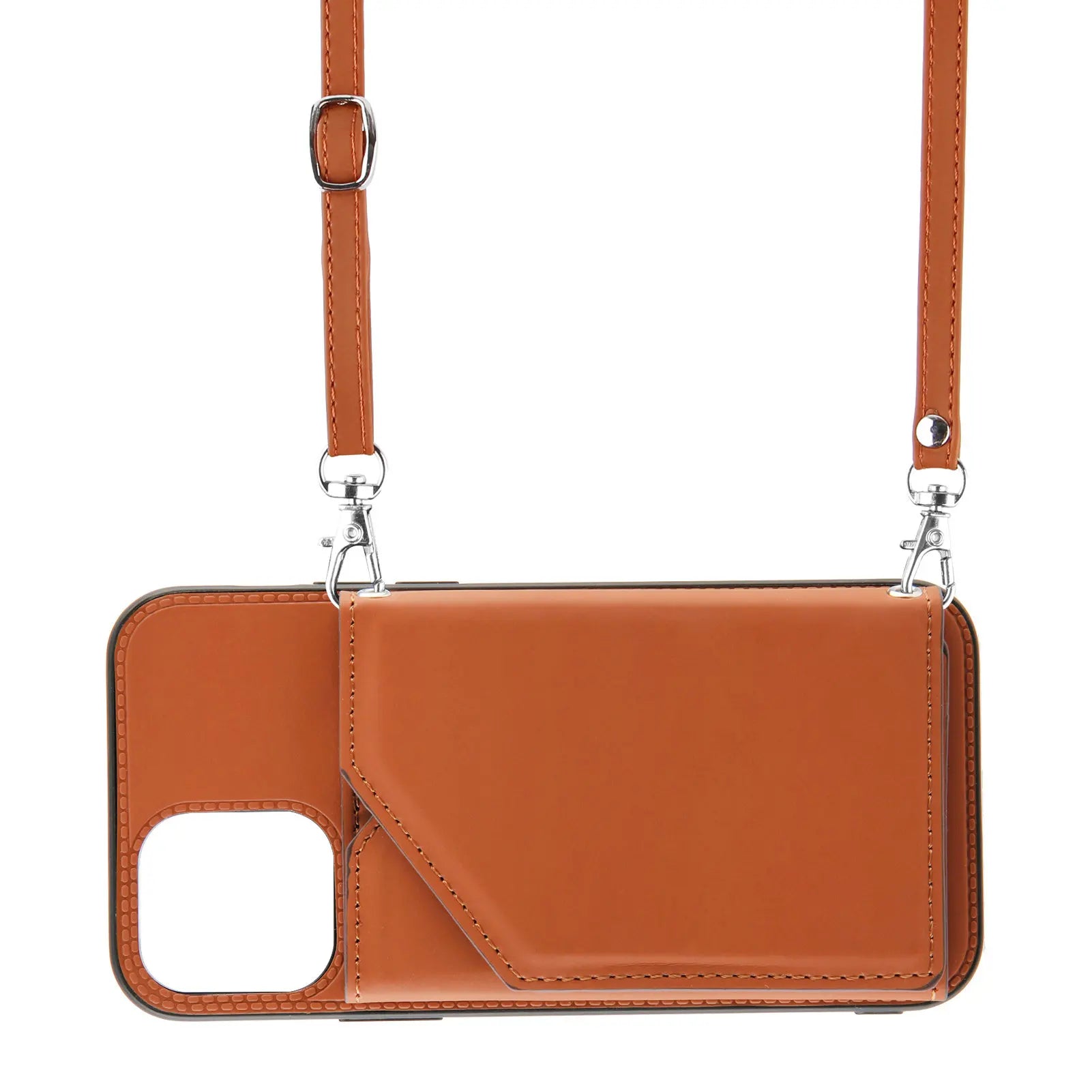 Lanyard Leather Phone Case for iPhone 13 12 11 Pro Max XS MAX XR X 7 8 Plus with Card Slot and Wallet Cover