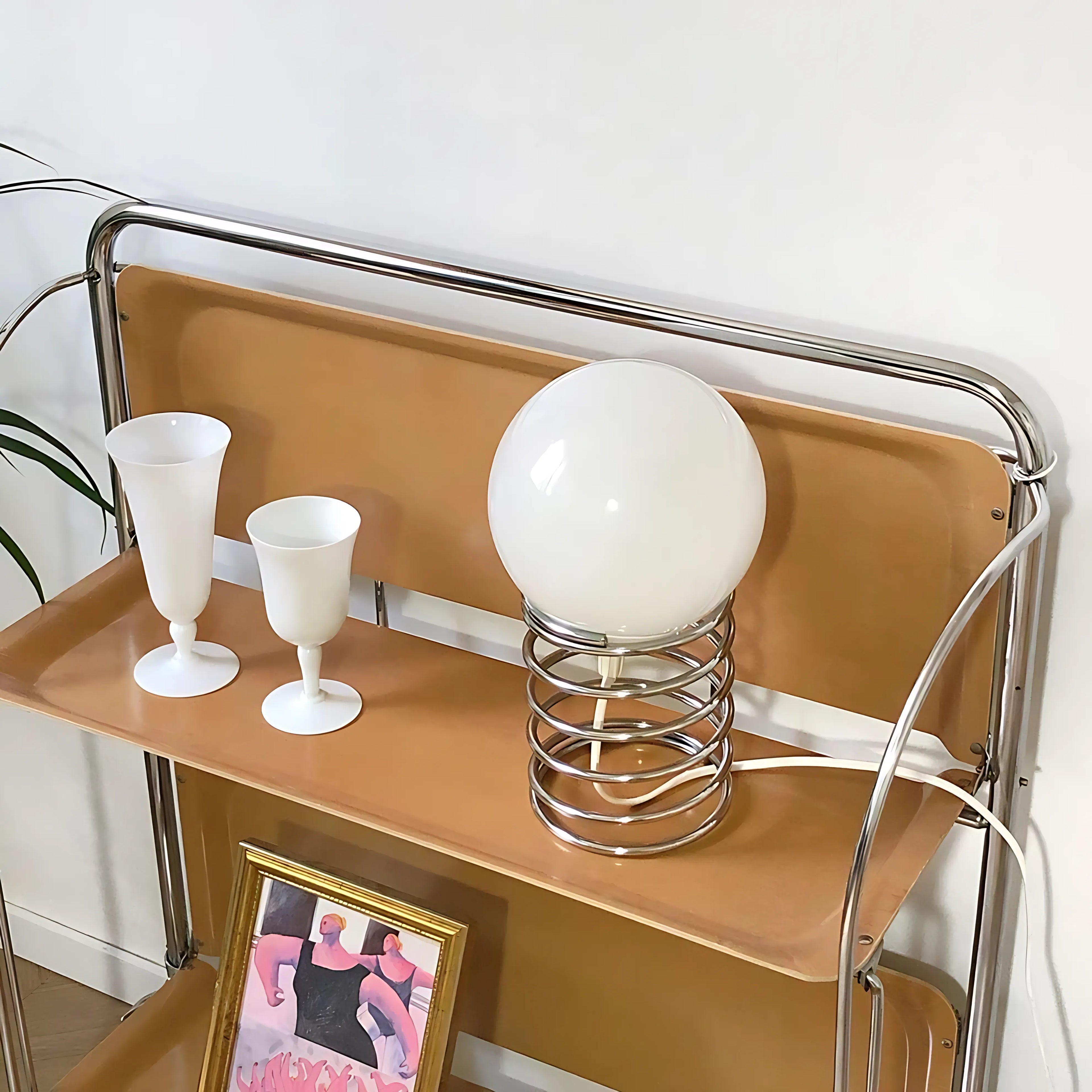 Spiral Spring Table Lamp