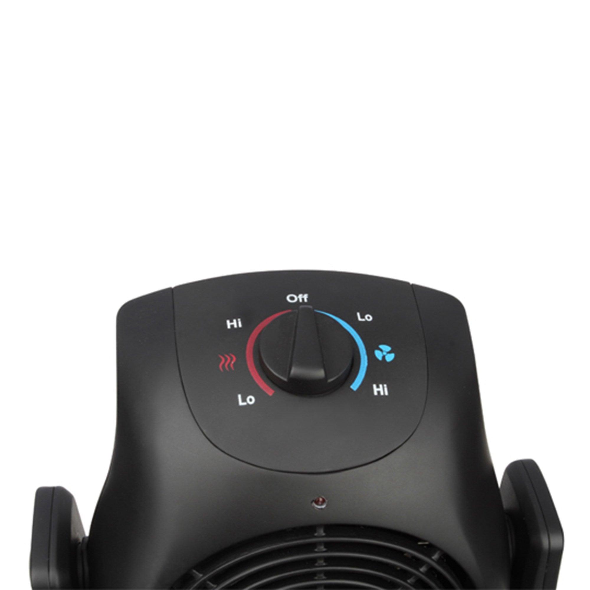 1500-Watt Portable Indoor Full Season Unit Electric Dual Comfort Heater Fan 2 in 1, Energy Efficient