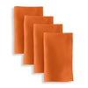 Persimmon Orange / 20 x 20 Inch / Set of 4