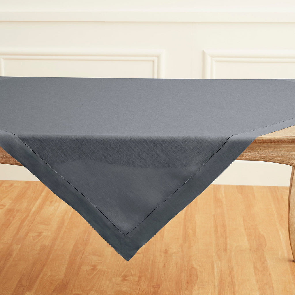 Classic Hemstitch Table Throw