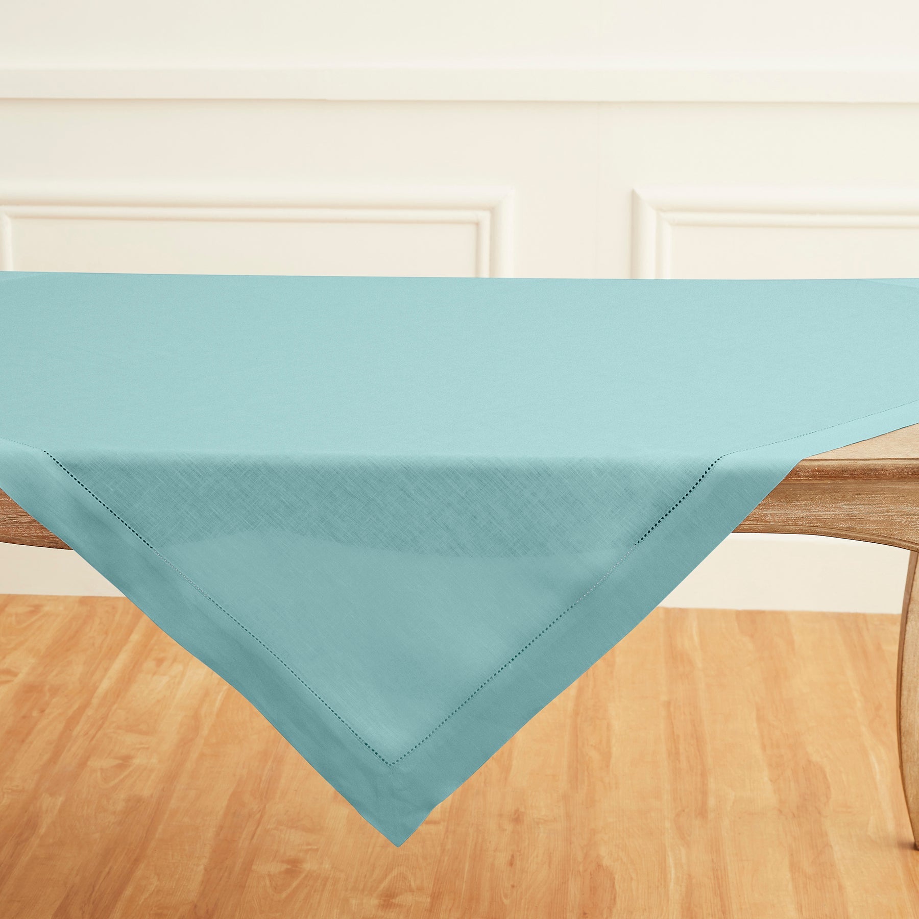 Classic Hemstitch Table Throw