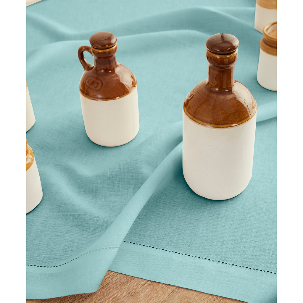 Classic Hemstitch Table Throw