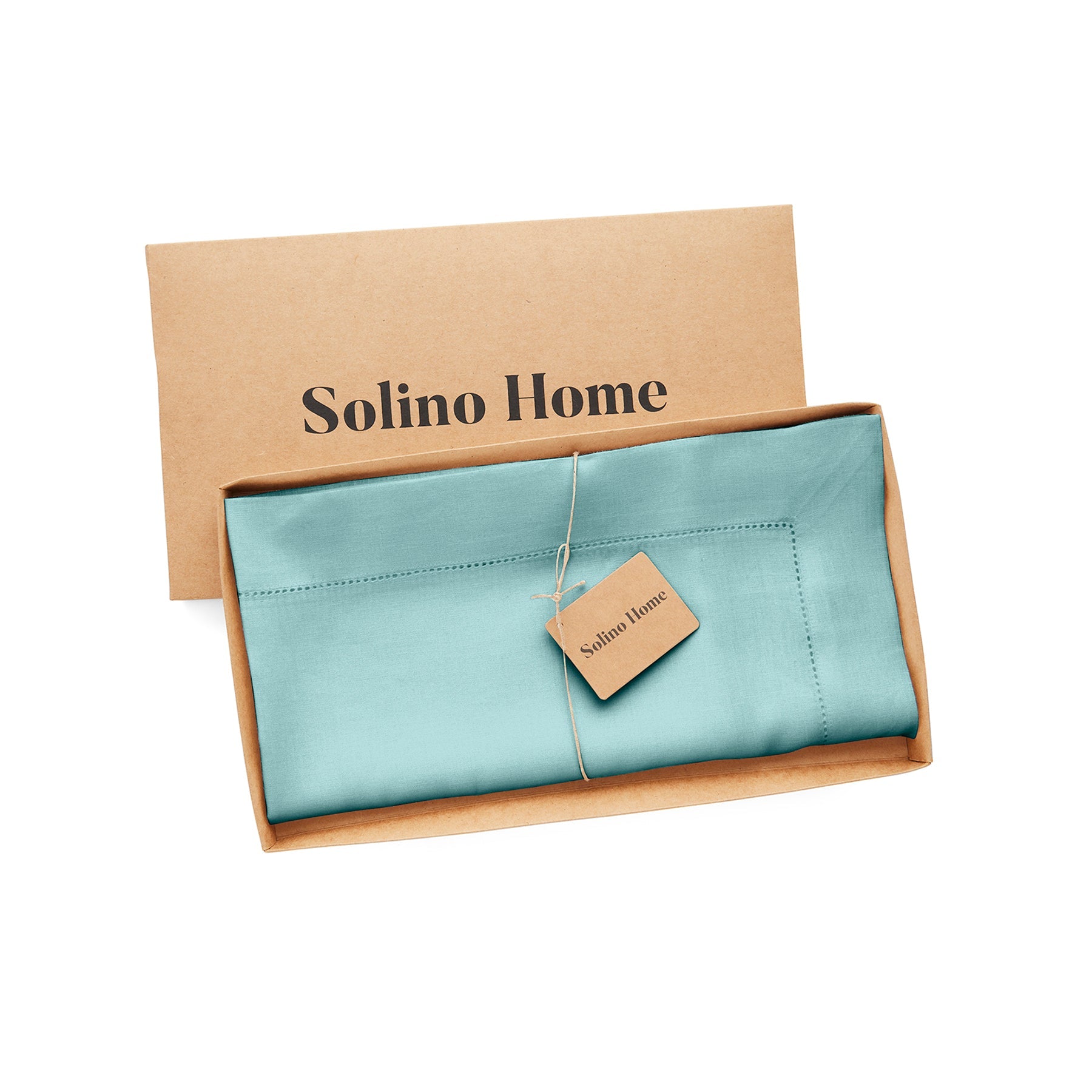 Classic Hemstitch Table Throw