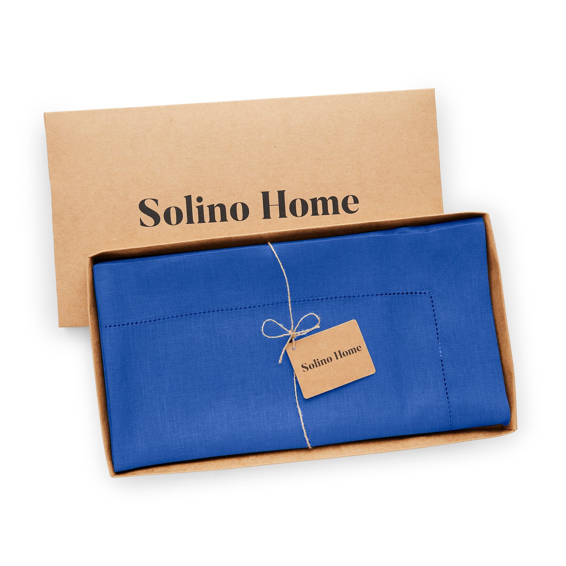 Classic Hemstitch Table Throw