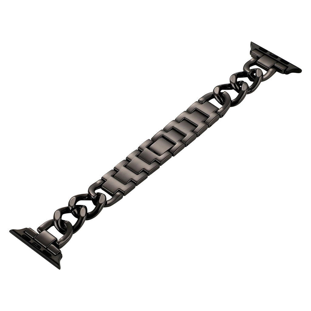 Chic Tweed Metal Premium Watch Strap for Apple Watch Series 9 8 7 6 5 4 3 2 1 SE Ultra 38mm 40mm 41mm  42mm 44mm 45mm 49mm