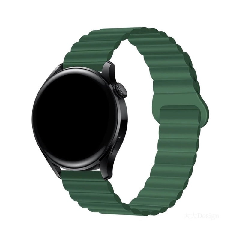 Silicone Magnetic Strap, Universal ForGalaxy Watch 20mm Strap