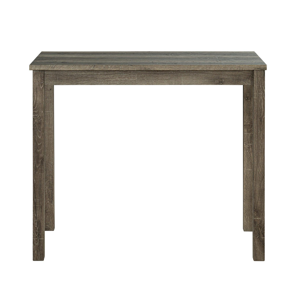 1 Traditional Breakfast Dining Table Set with 2 Stools for Apartment