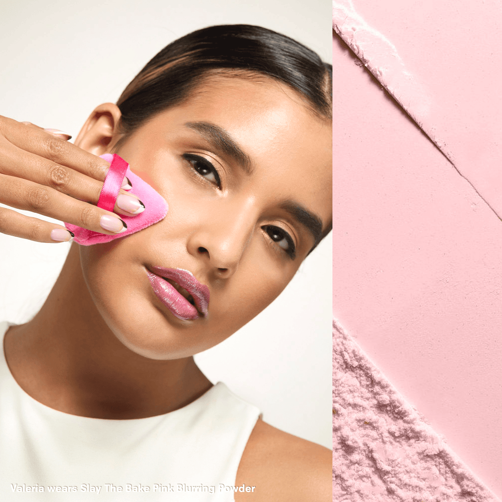 Slay the Bake Pink Blurring Powder