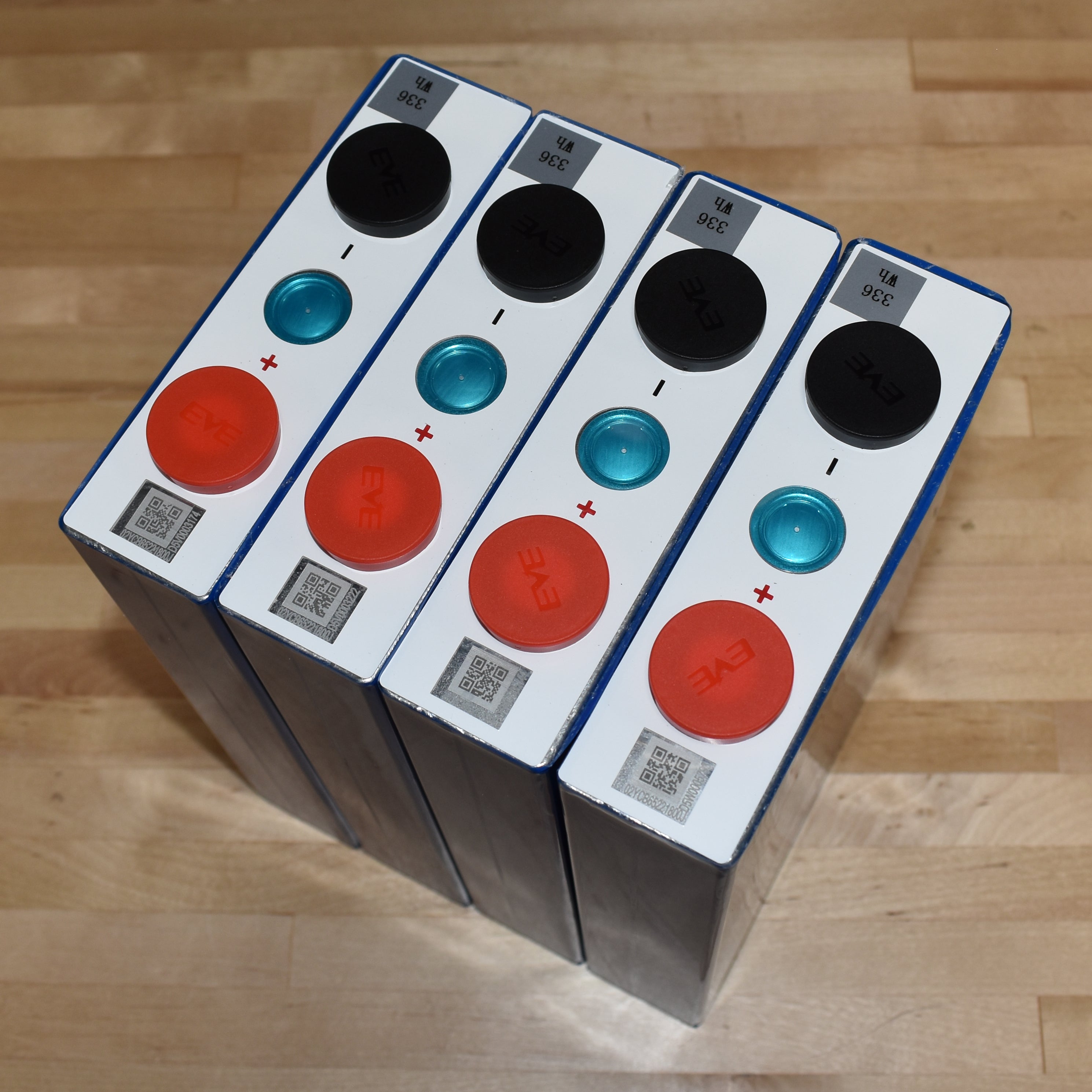 3.2V 105Ah EVE LiFePO4 LFP battery cells - 336Wh, 10+ year life @80% DOD