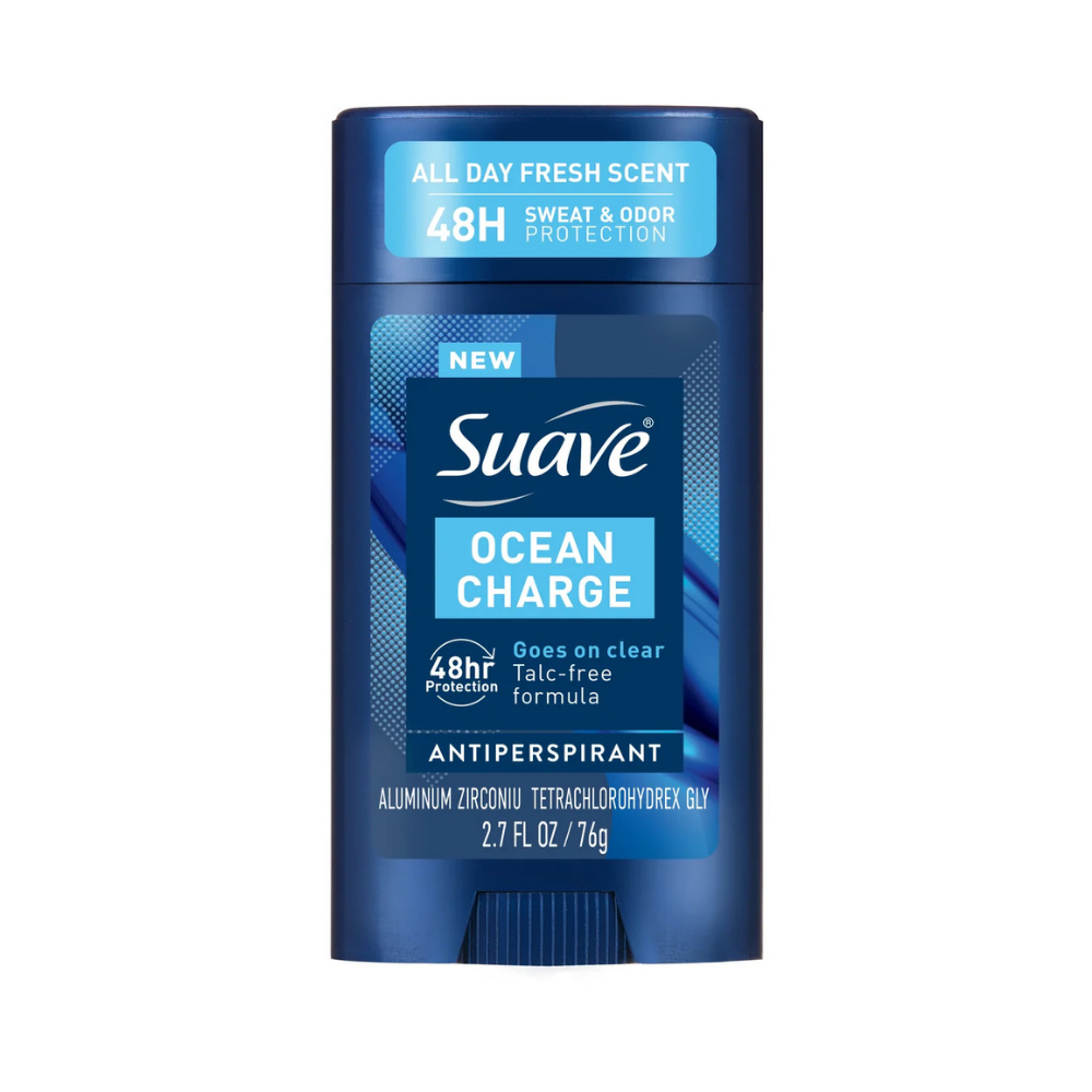 Suave Men Ocean Charge Antiperspirant Deodorant (2.7 oz)