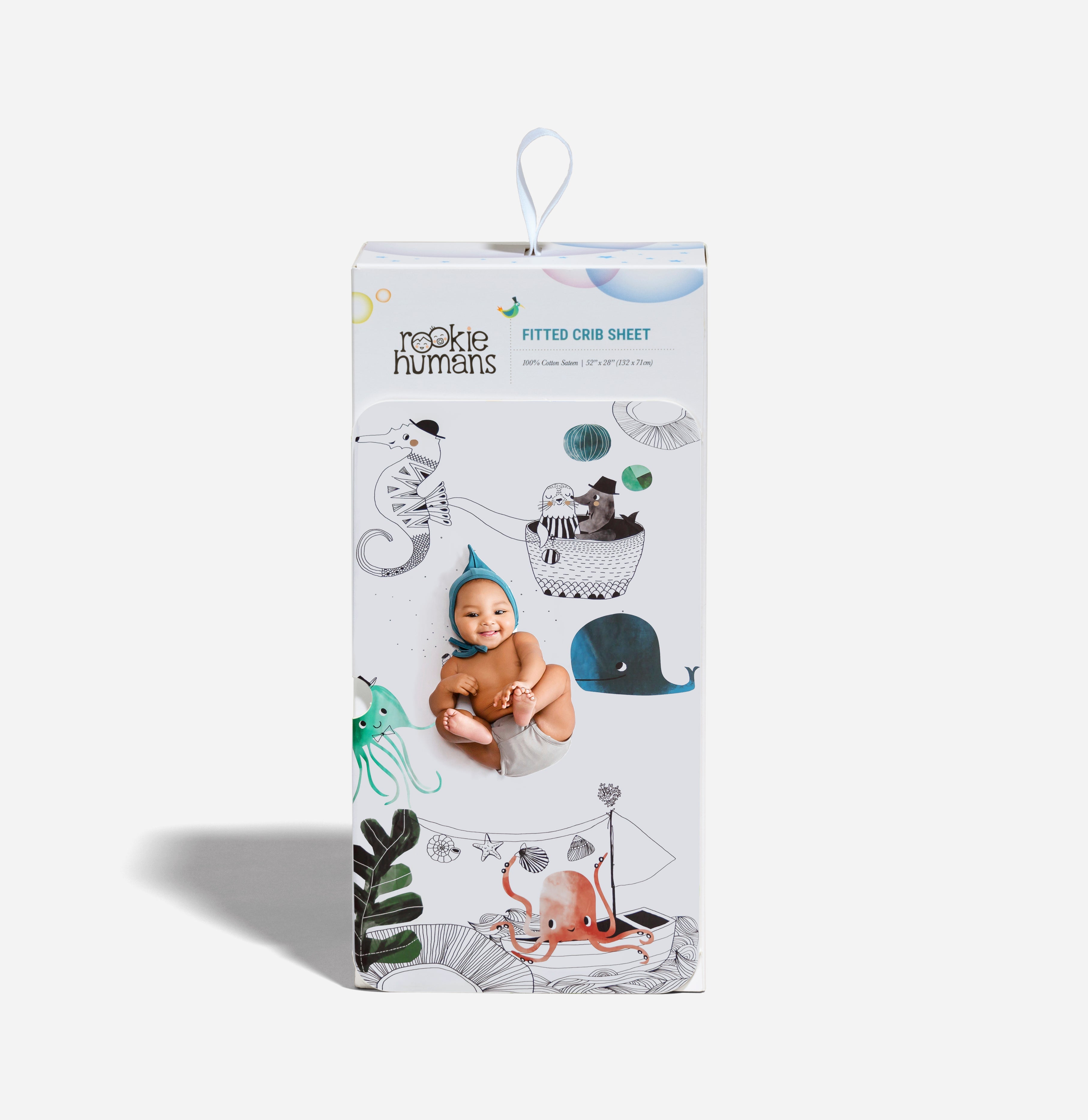 Underwater Love 60x120cm Cot Sheet