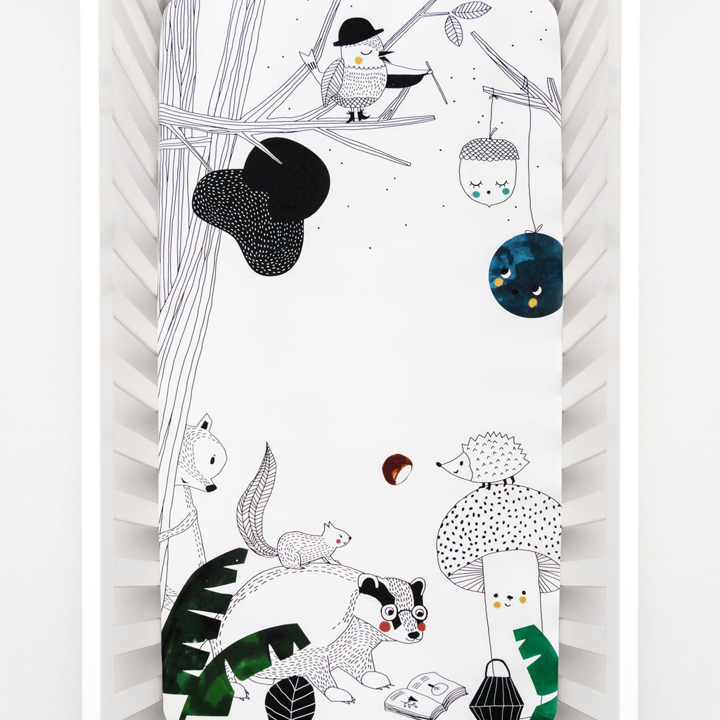 Woodland Dreams 60x120cm Cot Sheet