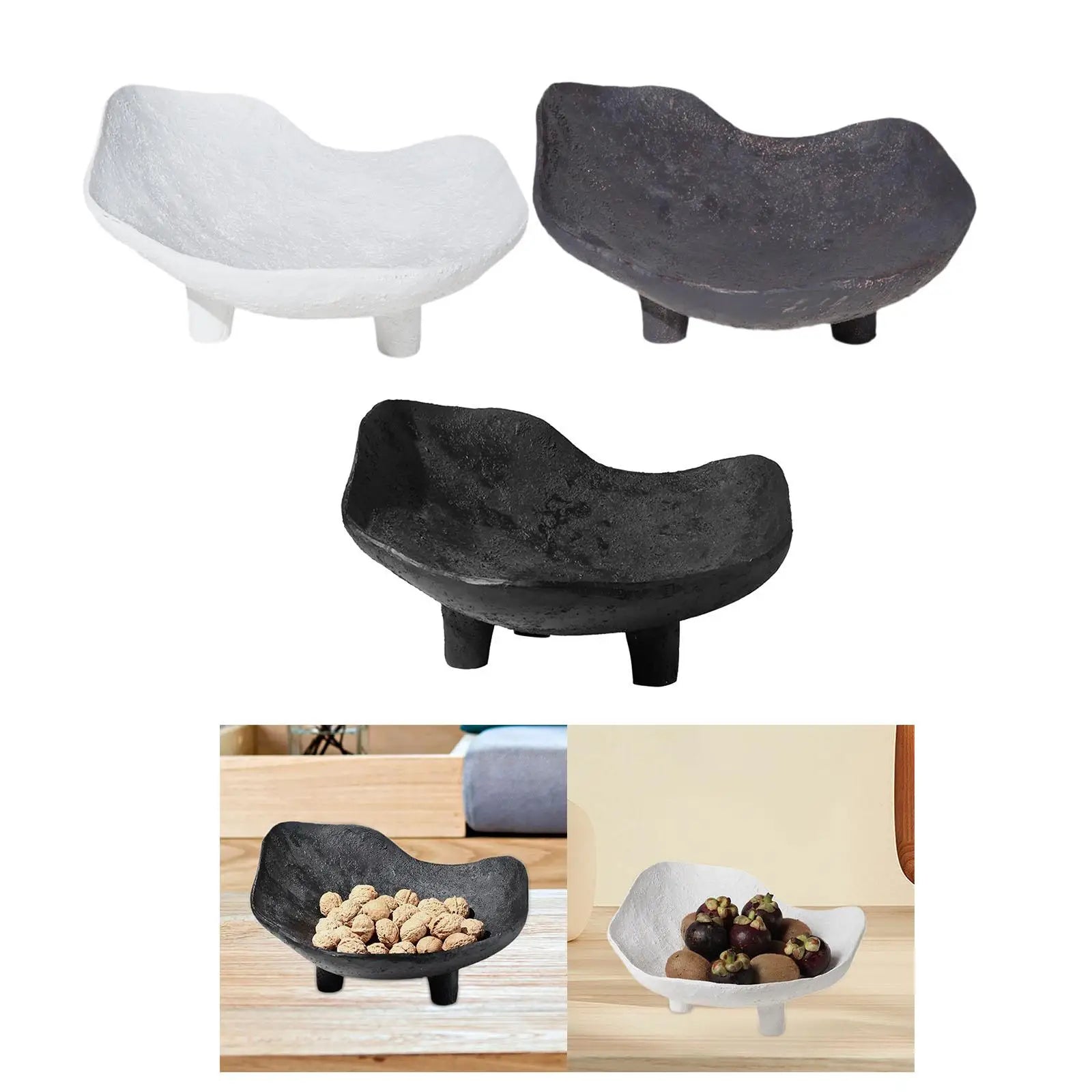 Fruit Tray Food Snack Serving Plate Party Ornaments Key Bowl Coffee Table Living Room Kitchen Counter Fruit Bowl Fruit Plate