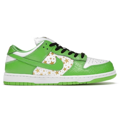 Nike SB Dunk Low Supreme Stars Mean Green (2021)
