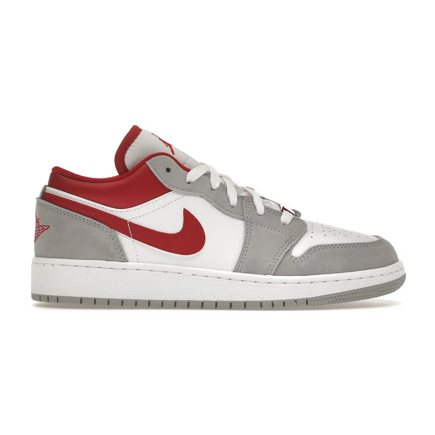 Air Jordan 1 Low SE Smoke Grey Gym Red (GS)