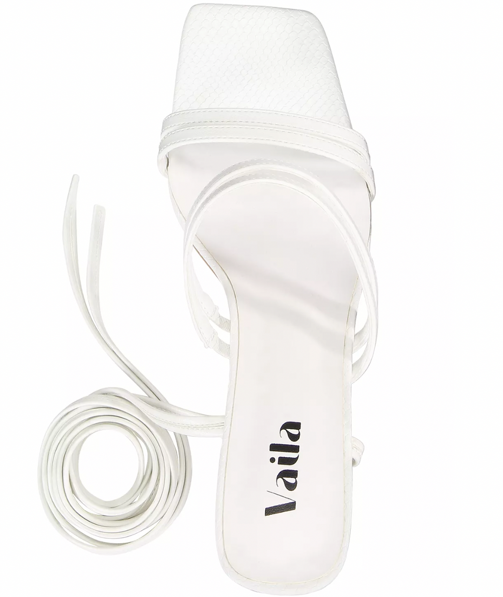 Ava Sandals White