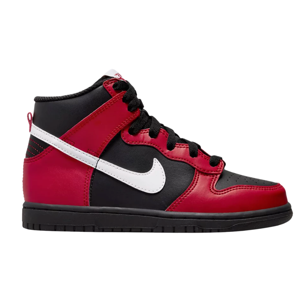 Nike Dunk High "Black University Red" (PS)