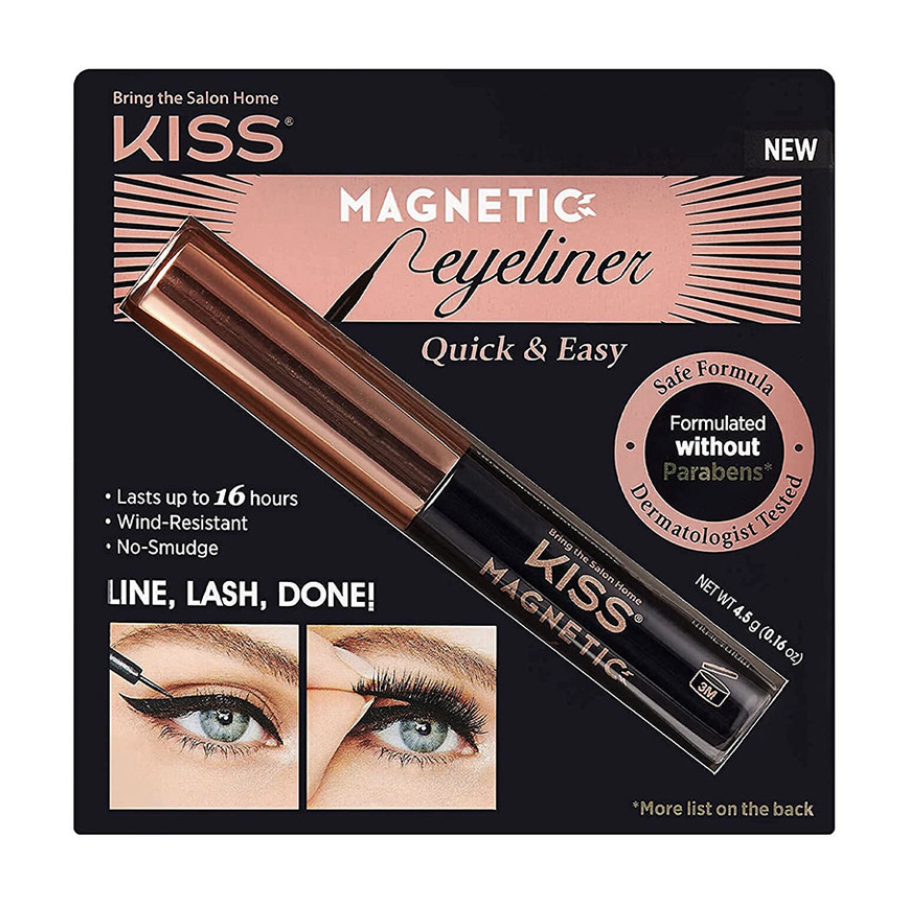 KISS Magnetic Eyeliner Line, Lash, Done!