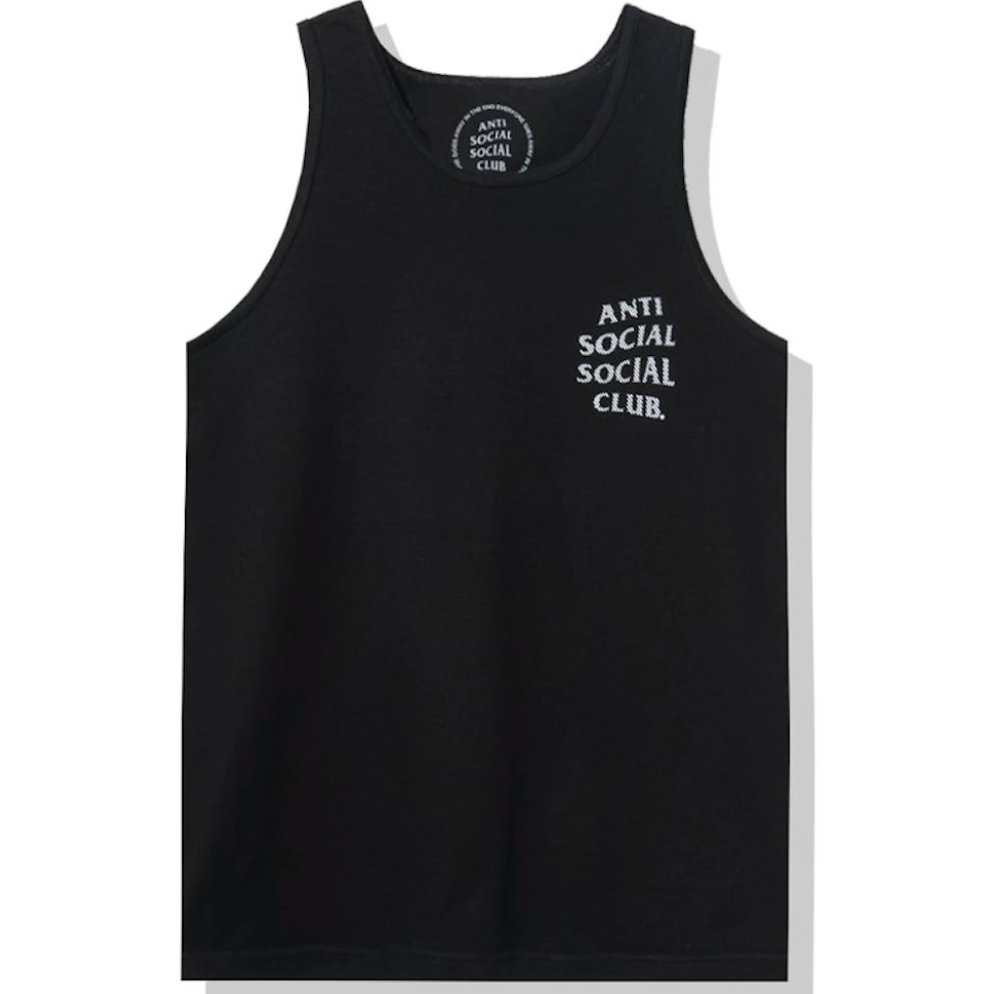 Anti Social Social Club Tank Top Black