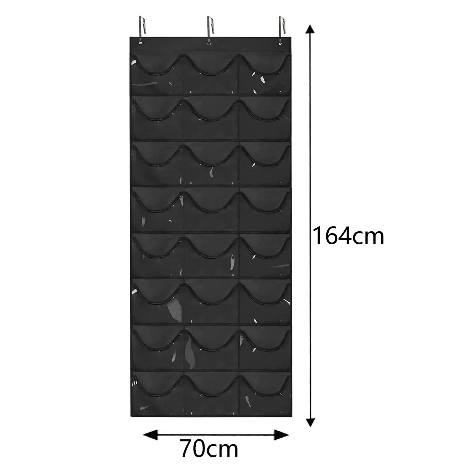 Hat Organizer 24 Pockets Door Hanging Storage Rack for Baseball Caps