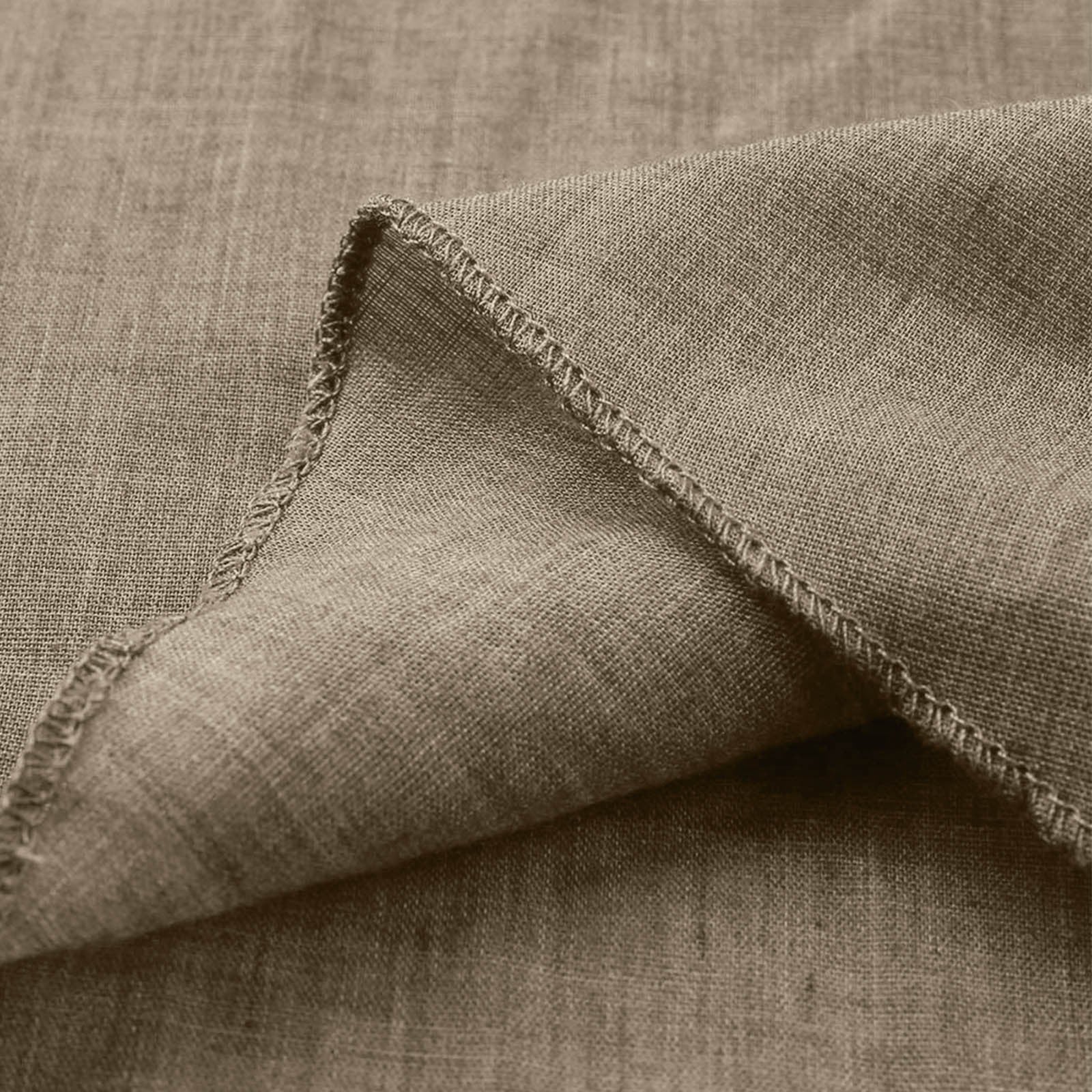 Vintage Cotton Linen Blouse Loose Blouses Summer Shirts Casual Long Sleeve Round Neck Solid Shirt