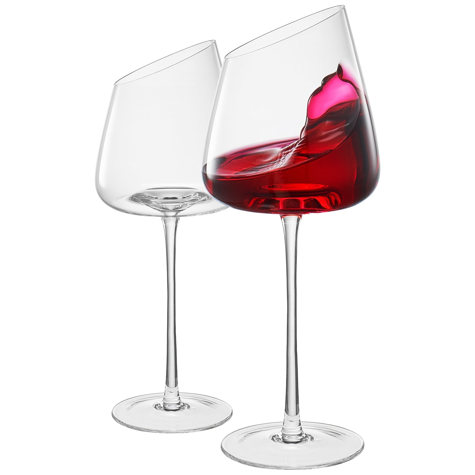 Colosseum Stemmed Wine Glassware, Set of 2