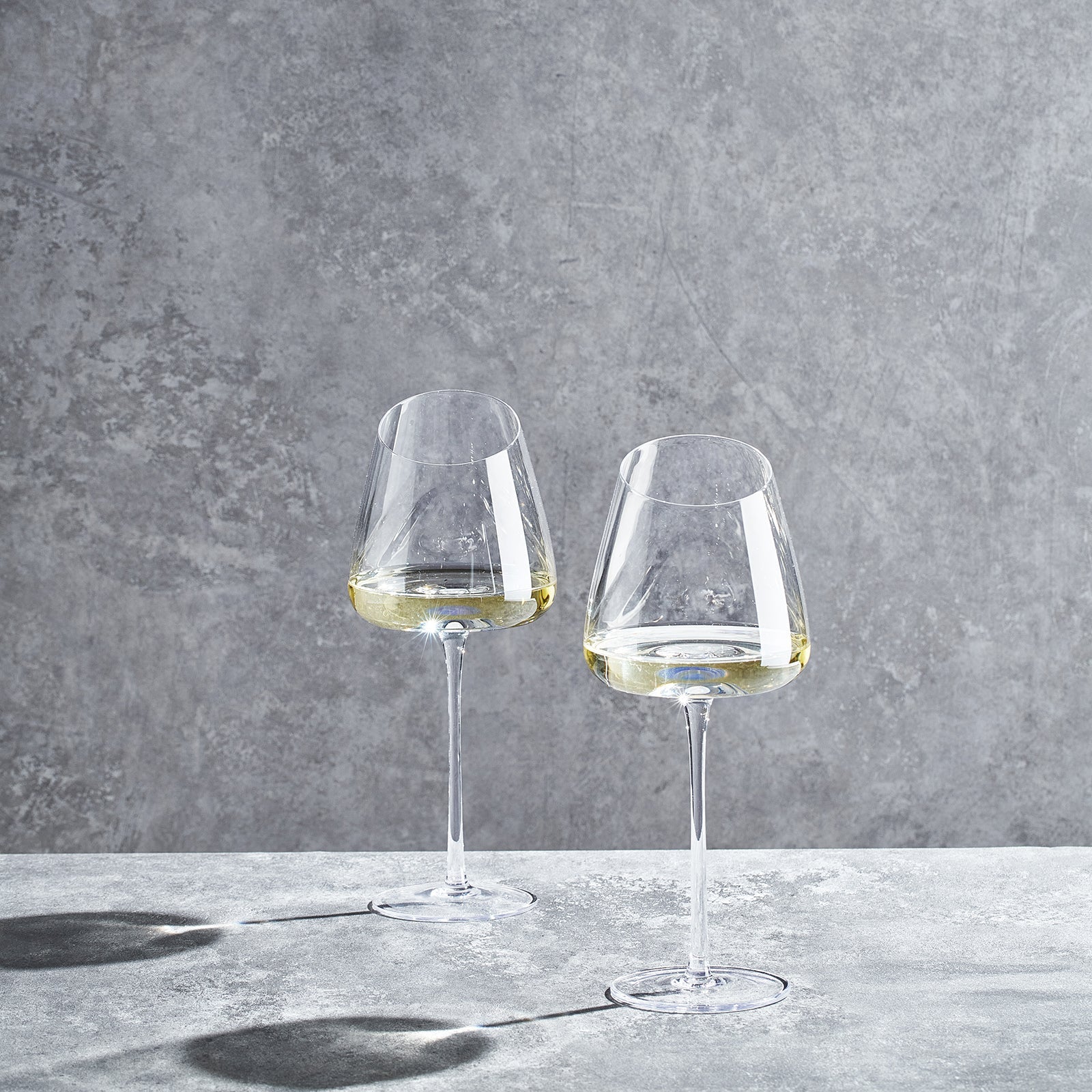 Colosseum Stemmed Wine Glassware, Set of 2