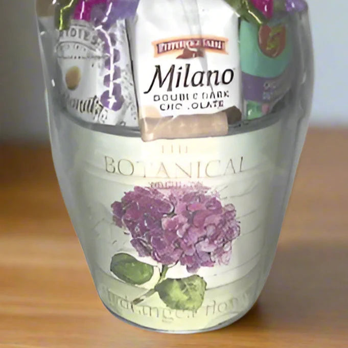 Small Botanical Hydrangea Gift Basket