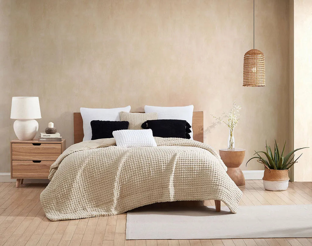 Snug Waffle Mini Pillow