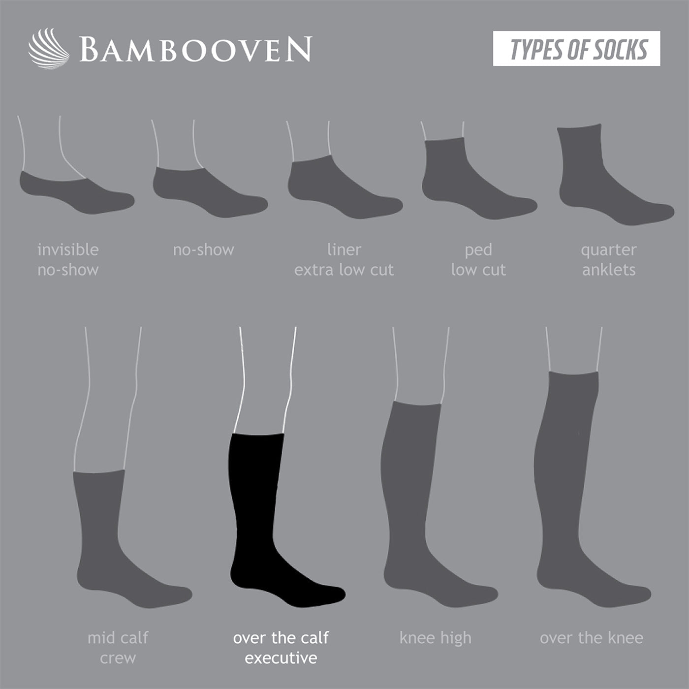 Men’s Bamboo Dress & Trouser Socks 6-Pack - 594