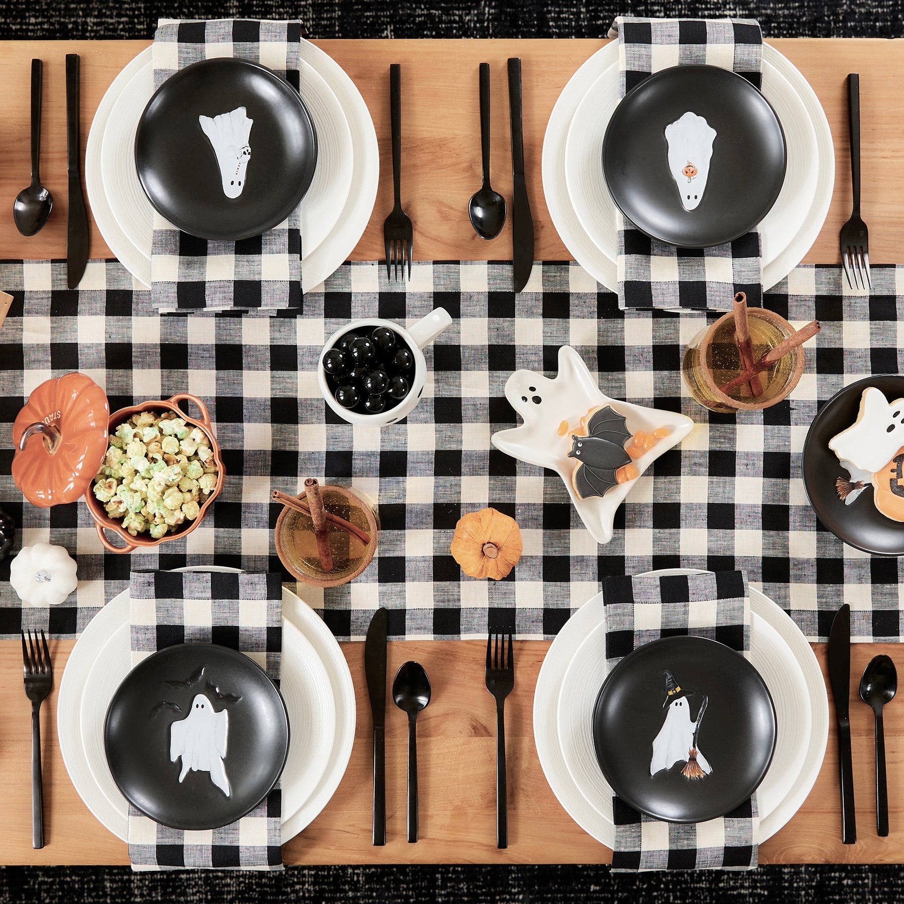 Morgan Check Napkins, Set of 4