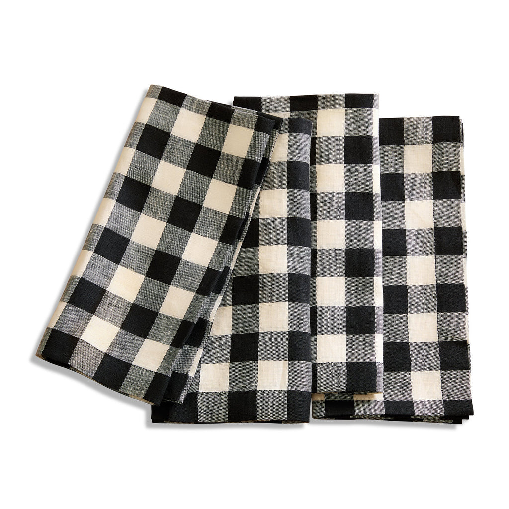 Morgan Check Napkins, Set of 4