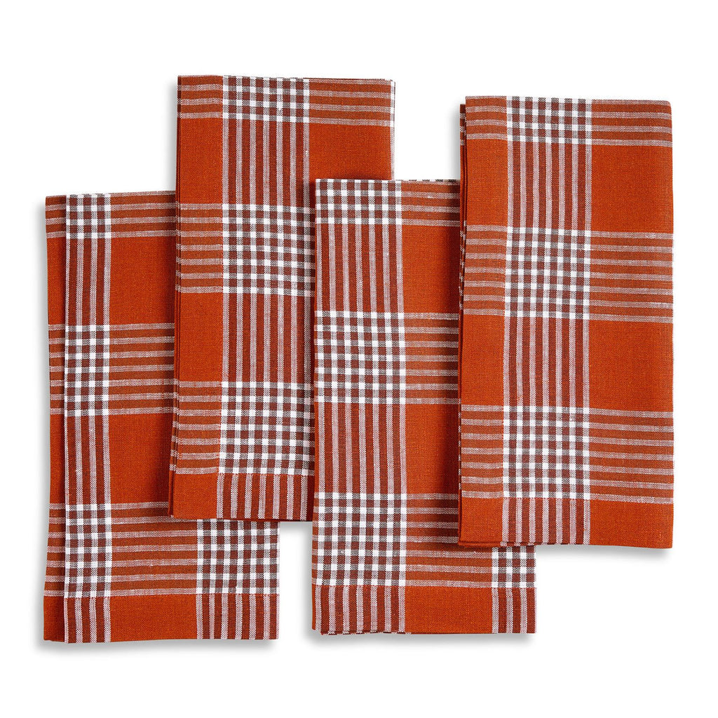 Glen Check Napkins, Set of 4