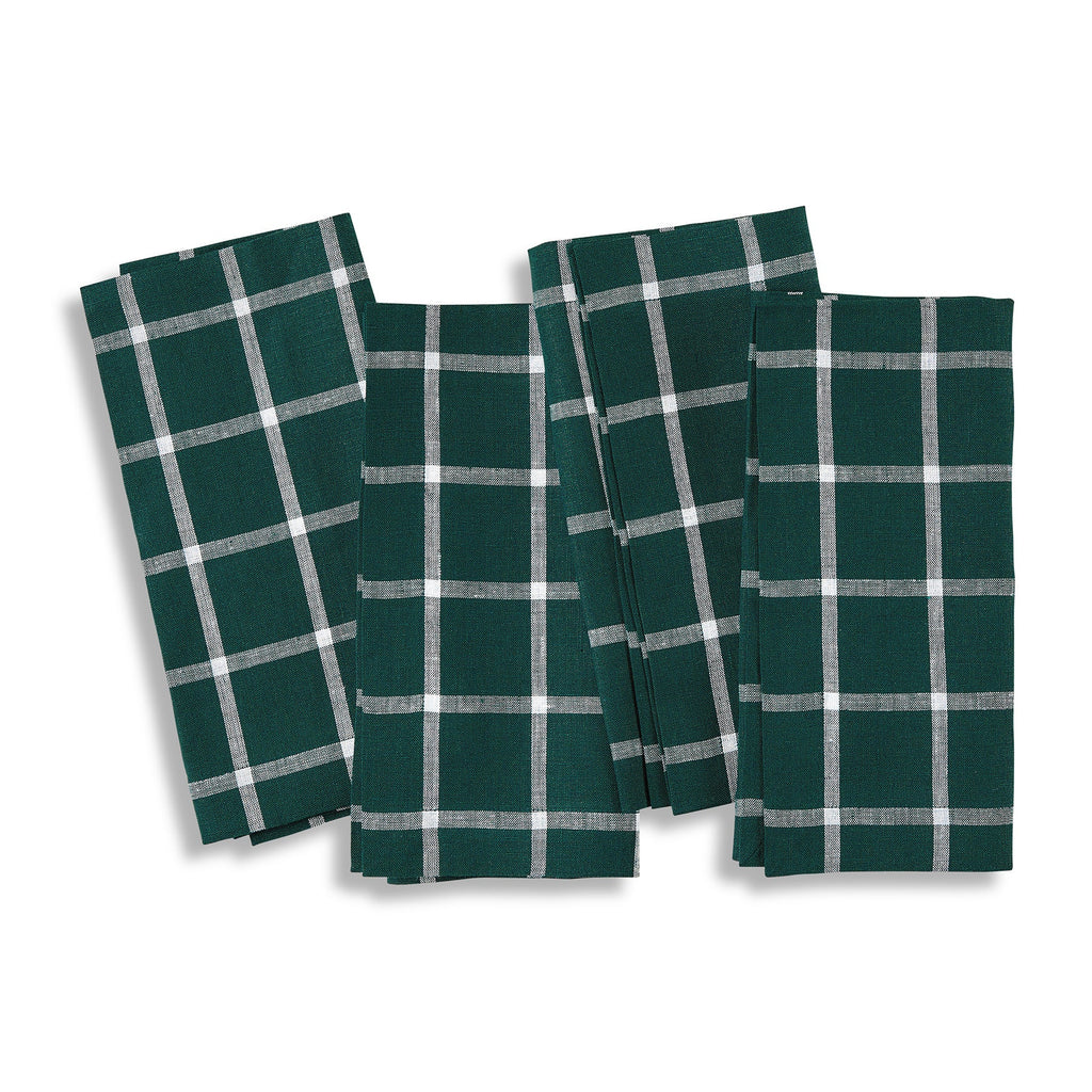 Windowpane Napkins, Set of 4