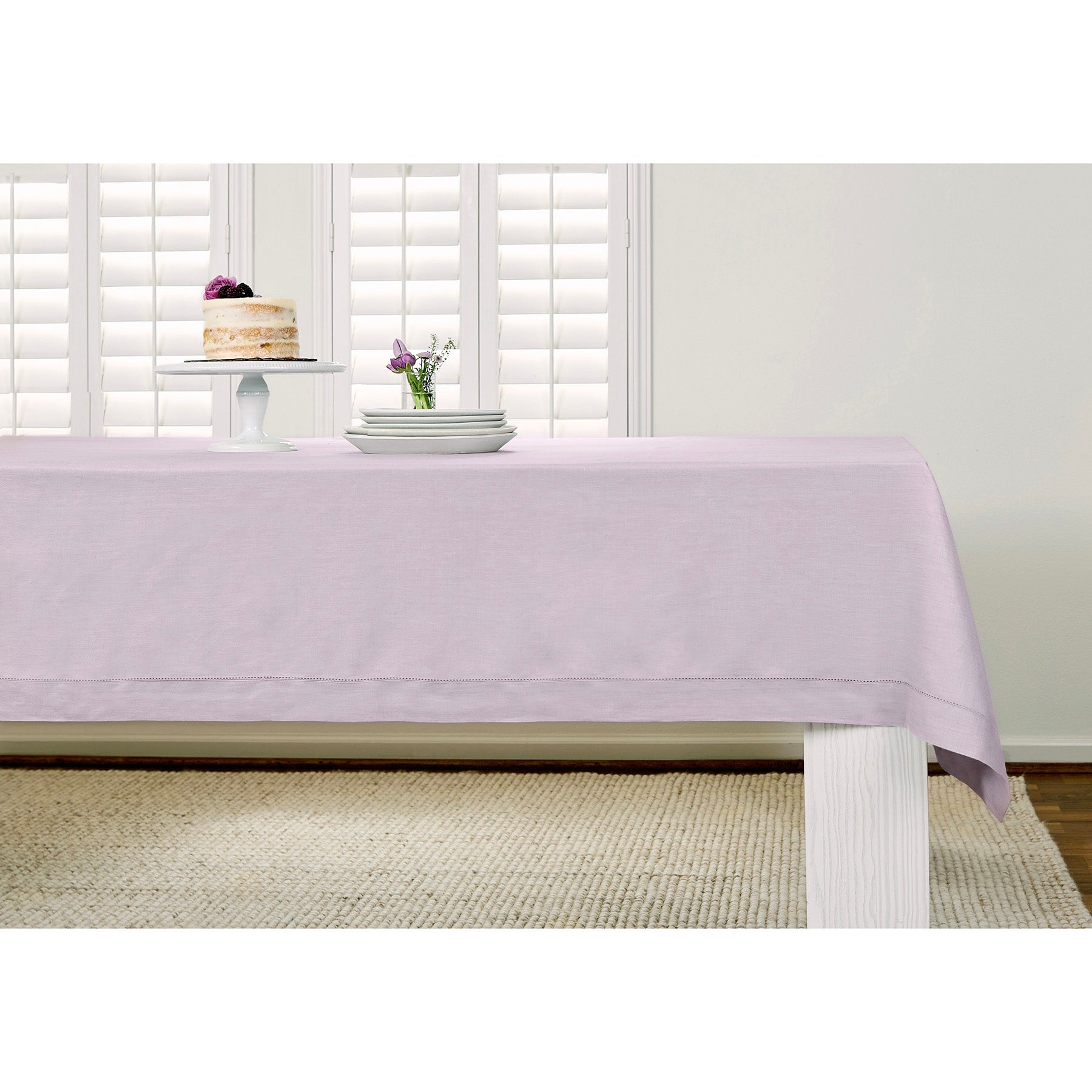 Classic Hemstitch Tablecloth
