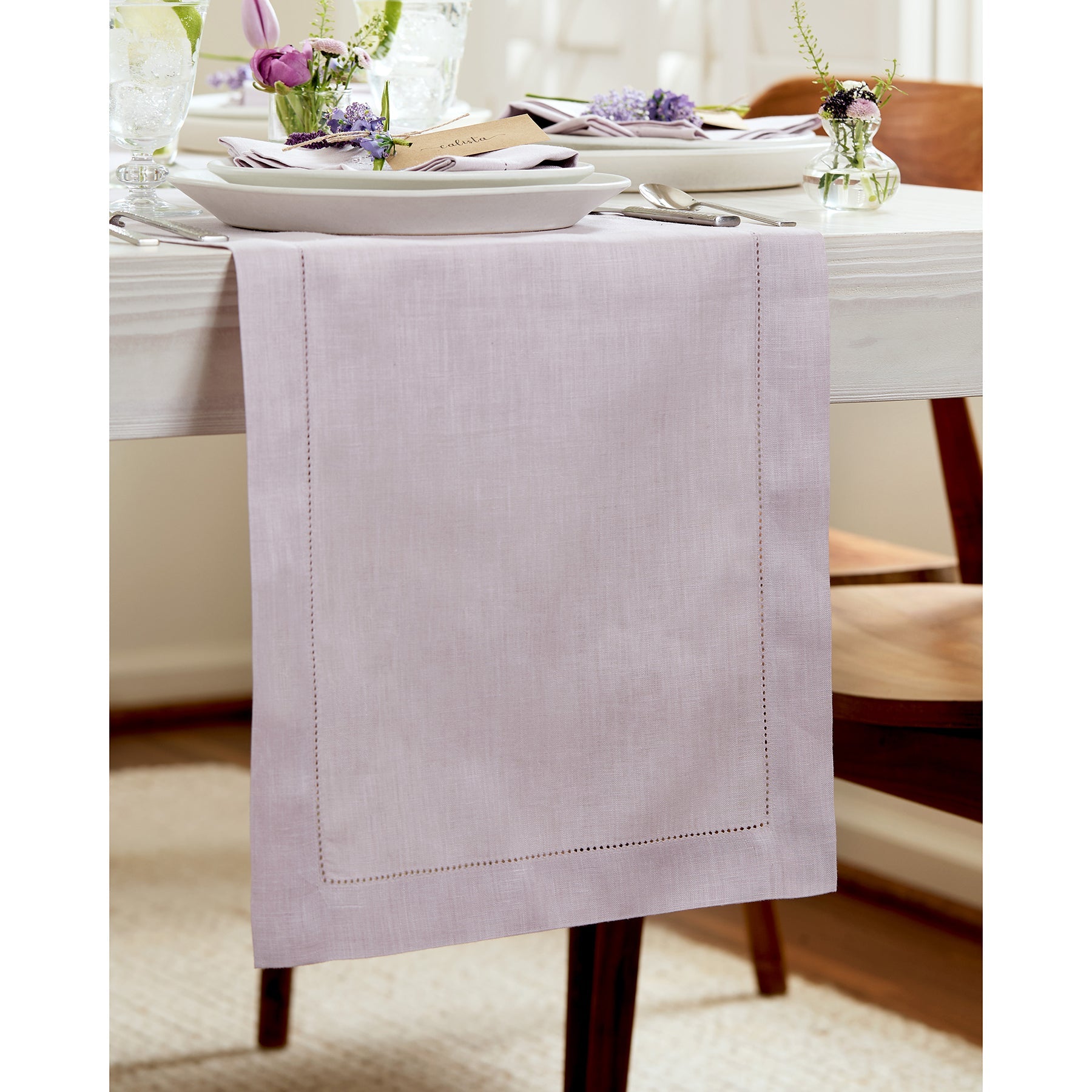 Classic Hemstitch Table Runner