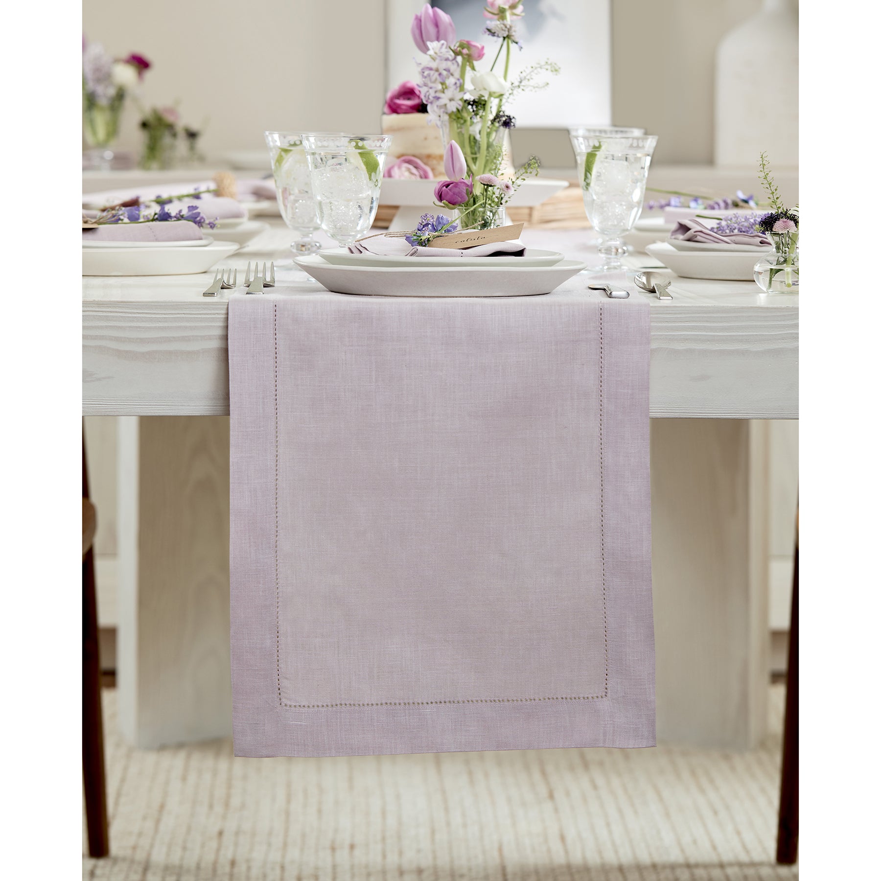 Classic Hemstitch Table Runner