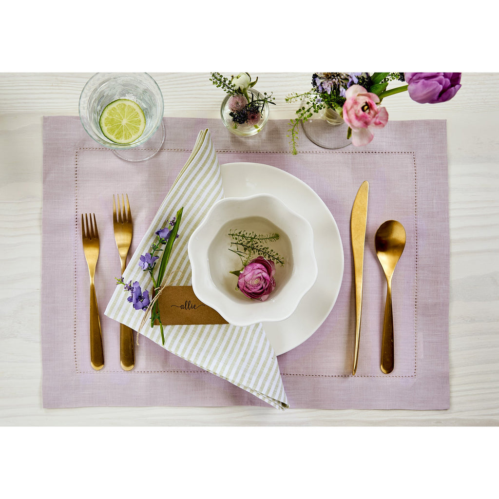 Classic Hemstitch Placemats