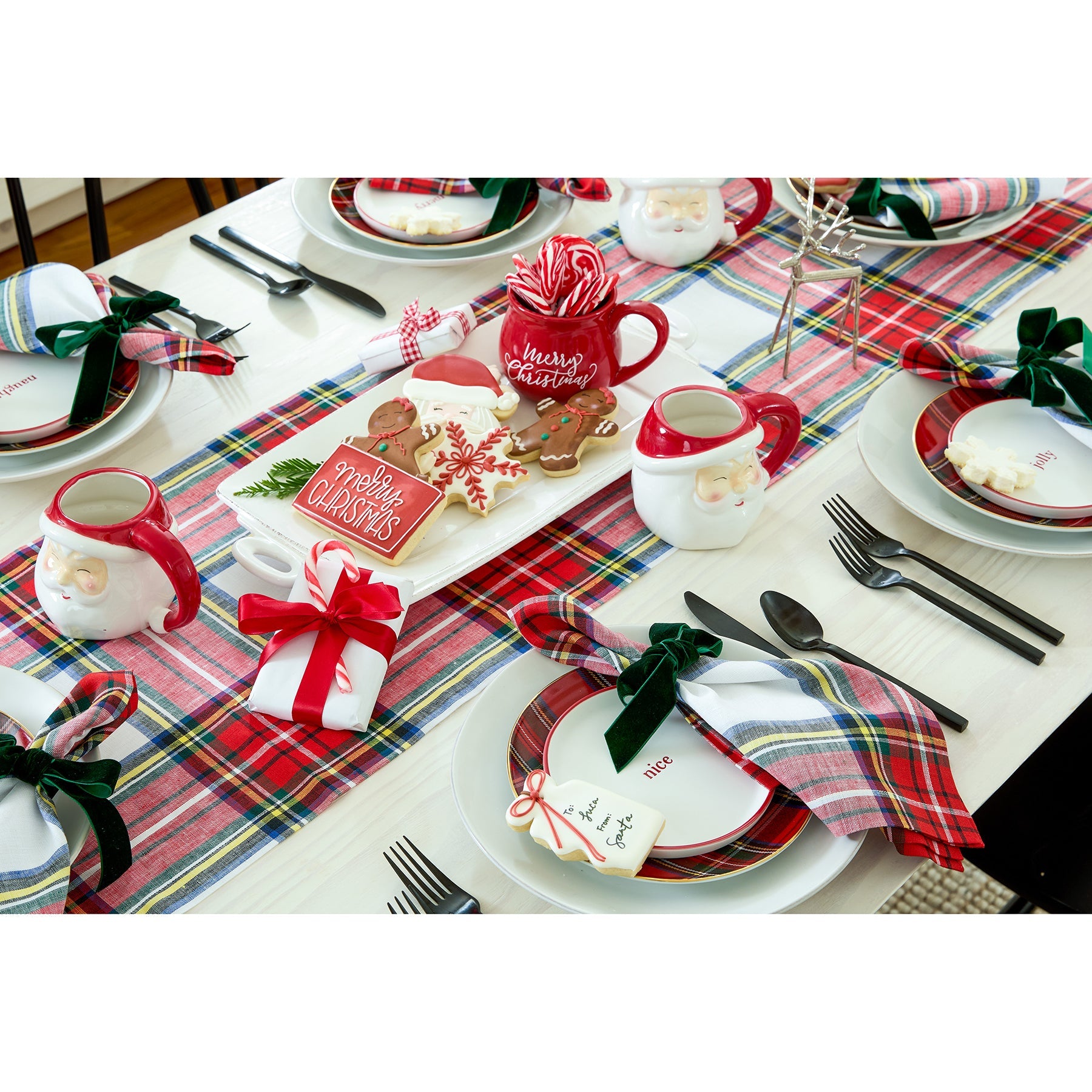 Stewart Plaid Napkins, Set of 4